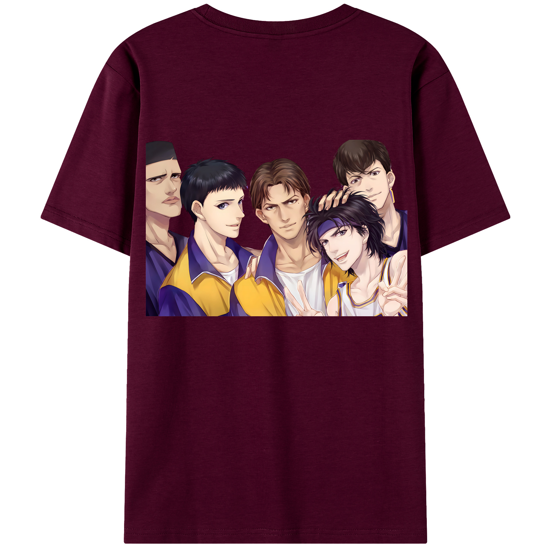SLAM DUNK／スラムダンク レディース半袖Tシャツ(バックプリント)